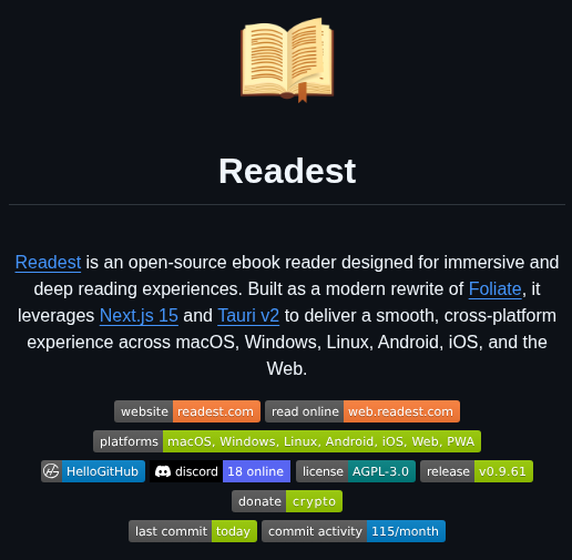 Readest Readest screenshot