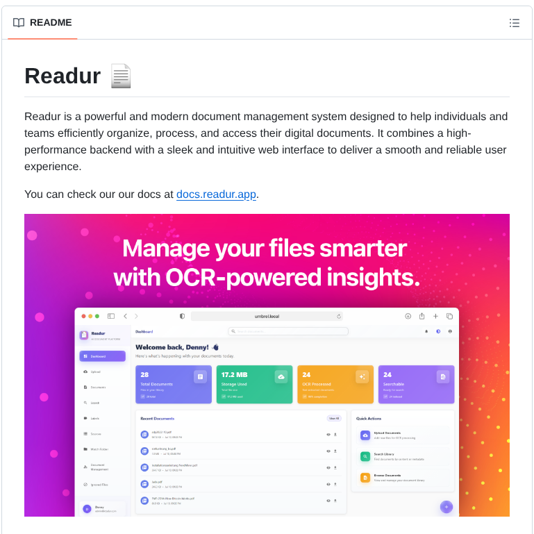 Readur Readur screenshot