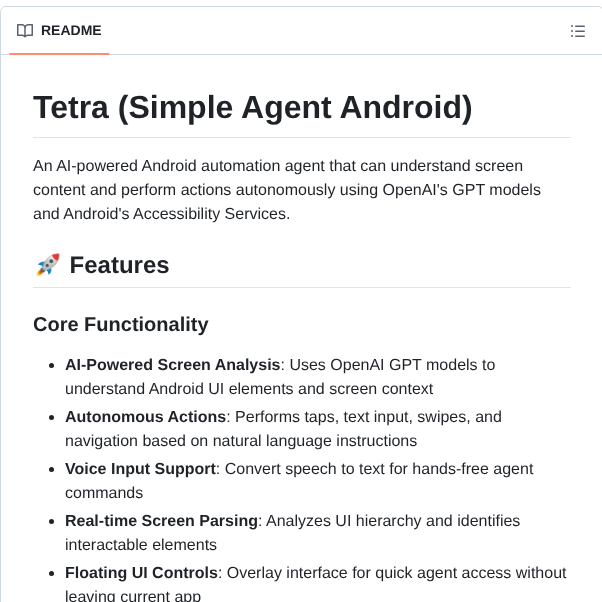 Reagent Systems Tetra screenshot