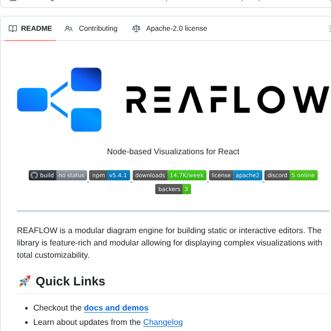 Reaviz Reaflow screenshot