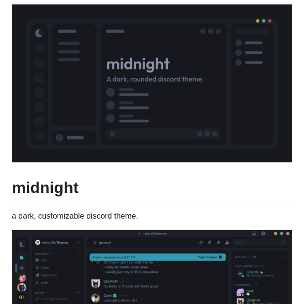 Refact0r Midnight Discord screenshot
