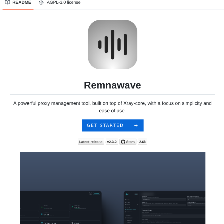 Remnawave Panel screenshot