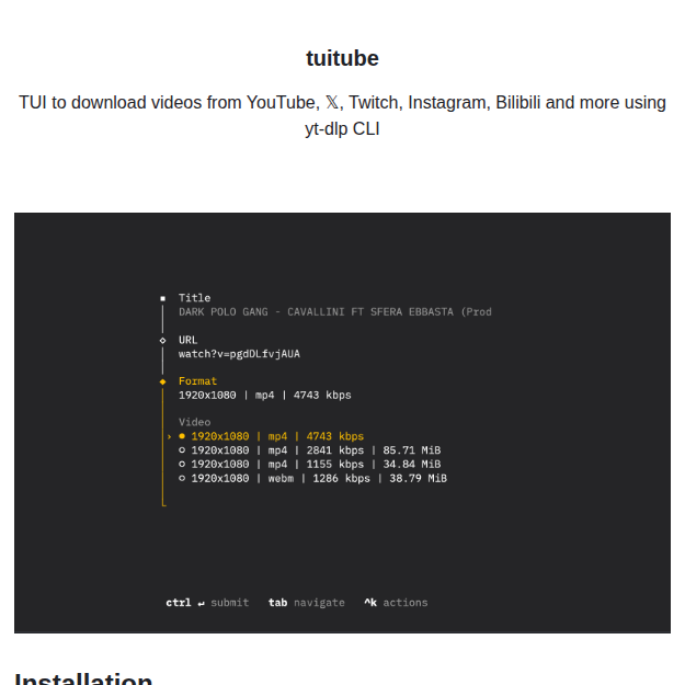 Remorses Tuitube screenshot