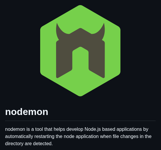 Remy Nodemon screenshot