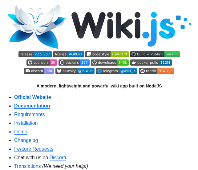 Requarks Wiki screenshot