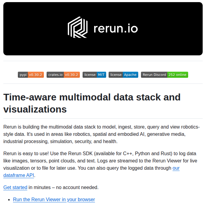 Rerun Io Rerun screenshot