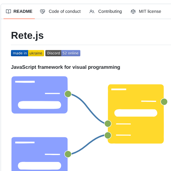 Retejs Rete screenshot