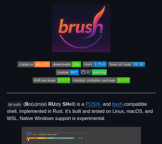 Reubeno Brush screenshot