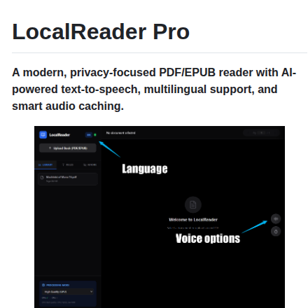 Revisionhiep Create Localreader Pro screenshot