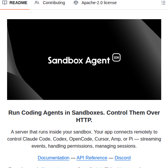 Rivet Dev Sandbox Agent screenshot