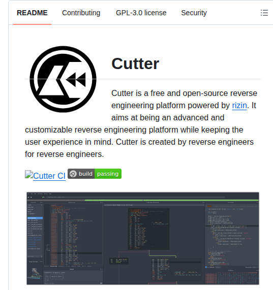 Rizinorg Cutter screenshot