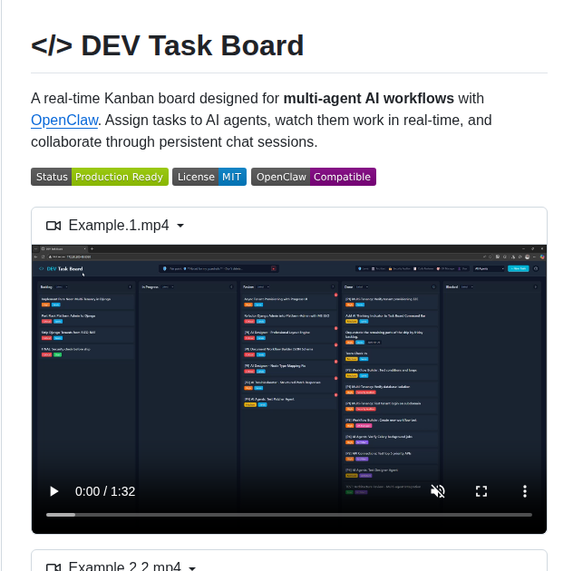 Rizqcon Openclawdev Taskboard screenshot