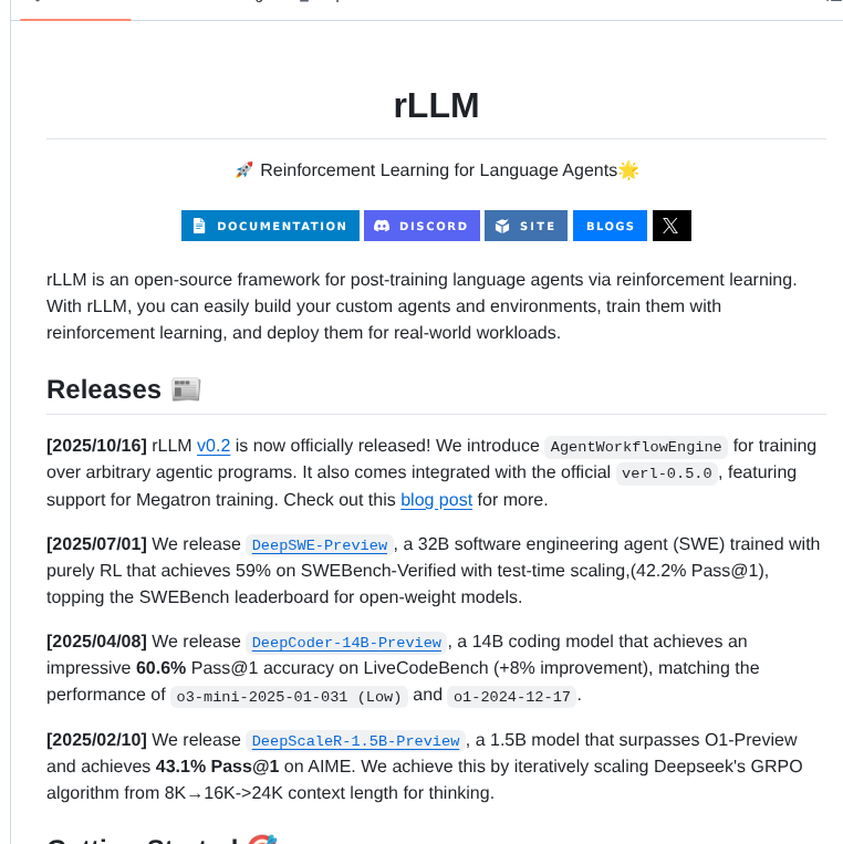 Rllm Org Rllm screenshot