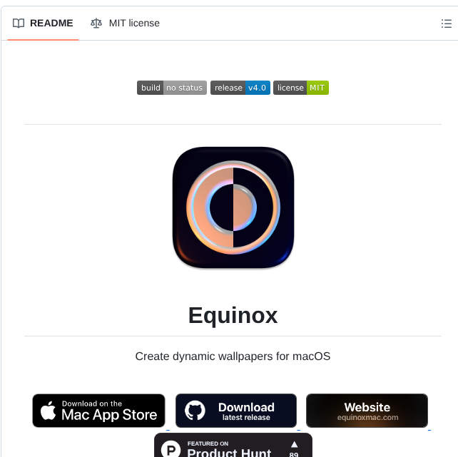 Rlxone Equinox screenshot