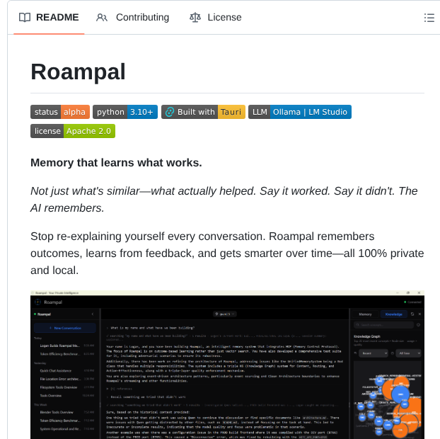 Roampal Ai Roampal screenshot