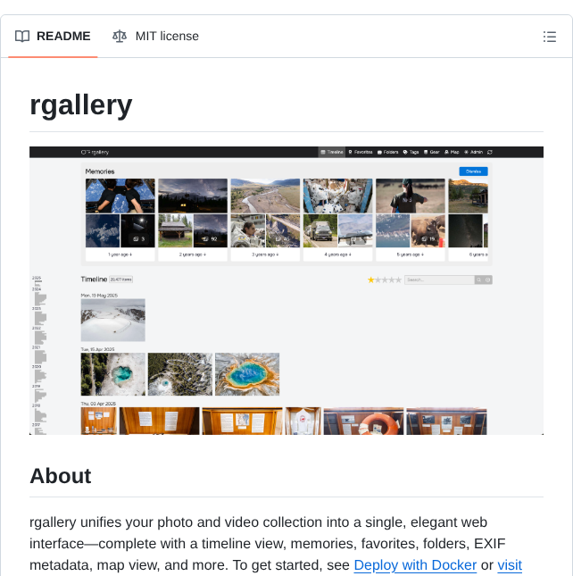 Robbymilo Rgallery screenshot