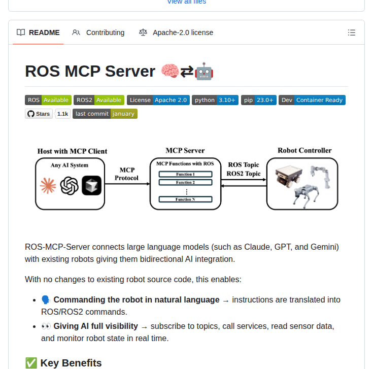 ROS開発がClaudeと繋がった。MCPで自動化が一段階上がった