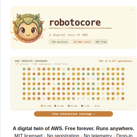 Robotocore Robotocore screenshot