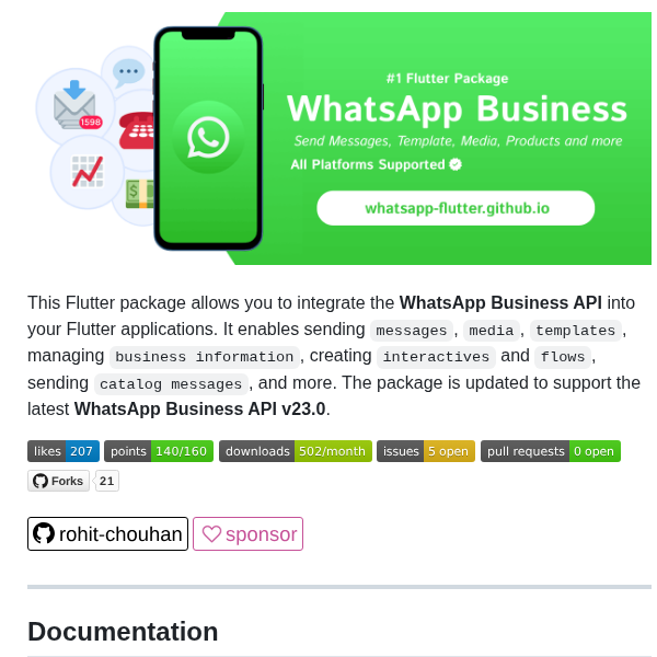 Rohit Chouhan Whatsapp screenshot