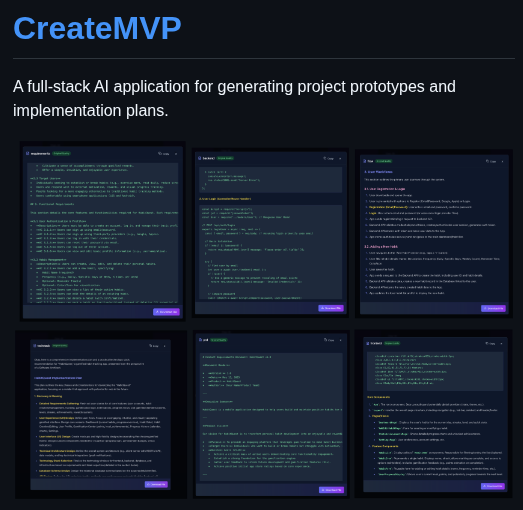 Rohitg00 Createmvp screenshot