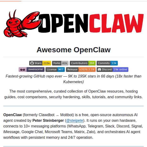 Rohitg00 Awesome Openclaw screenshot