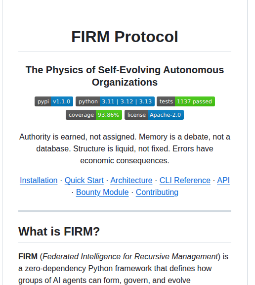 Romainsantoli Web Firm Protocol screenshot