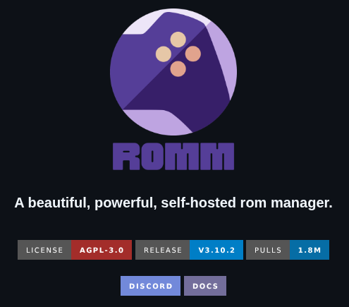 Rommapp Romm screenshot
