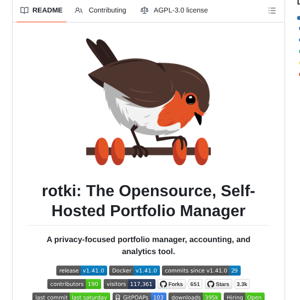 Rotki Rotki screenshot