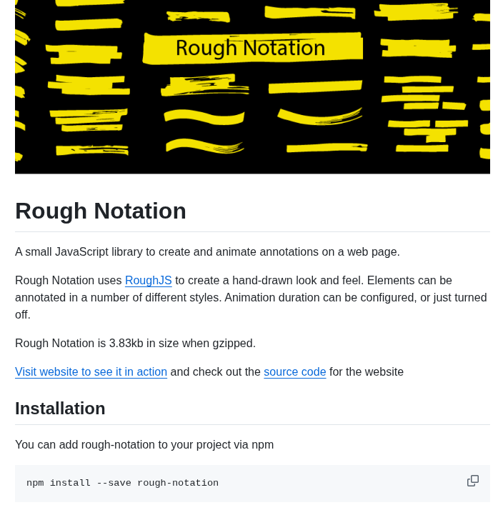 Rough Stuff Rough Notation screenshot
