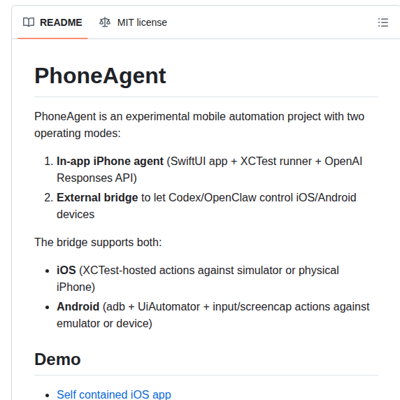 Rounak Phoneagent screenshot