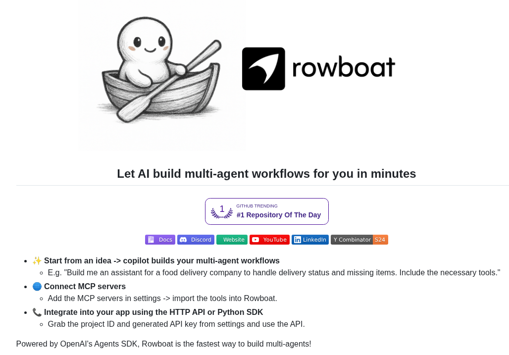 Rowboatlabs Rowboat screenshot