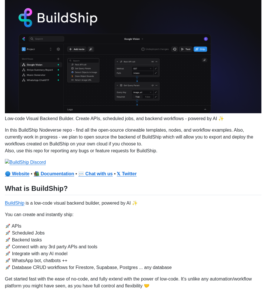 Rowyio Buildship screenshot