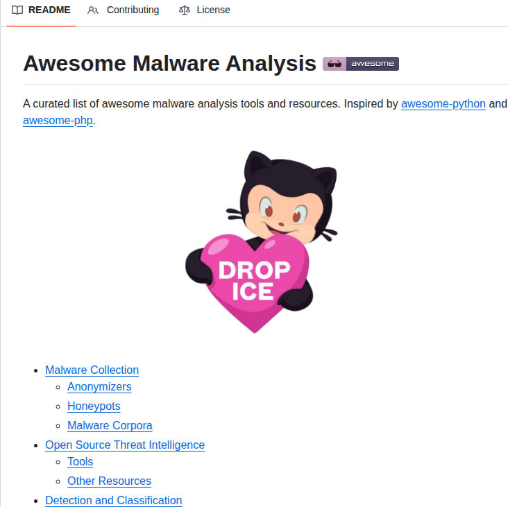 Rshipp Awesome Malware Analysis screenshot