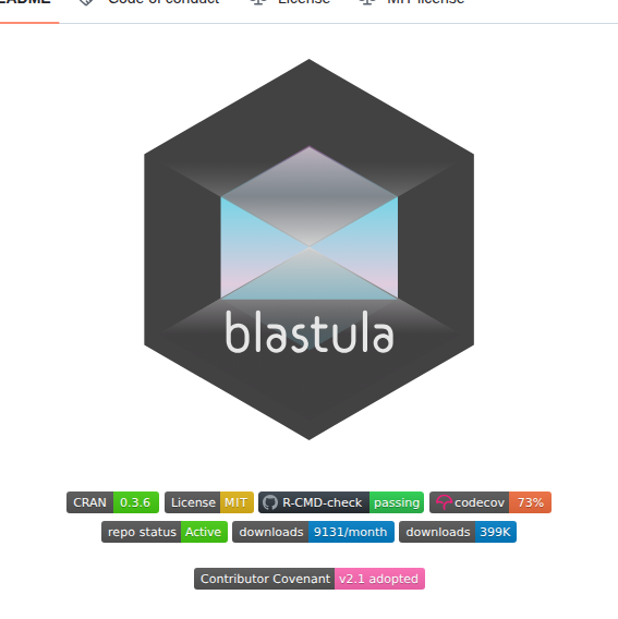 Rstudio Blastula screenshot