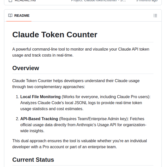 Rubenmendoza1290 Claude Token Counter screenshot