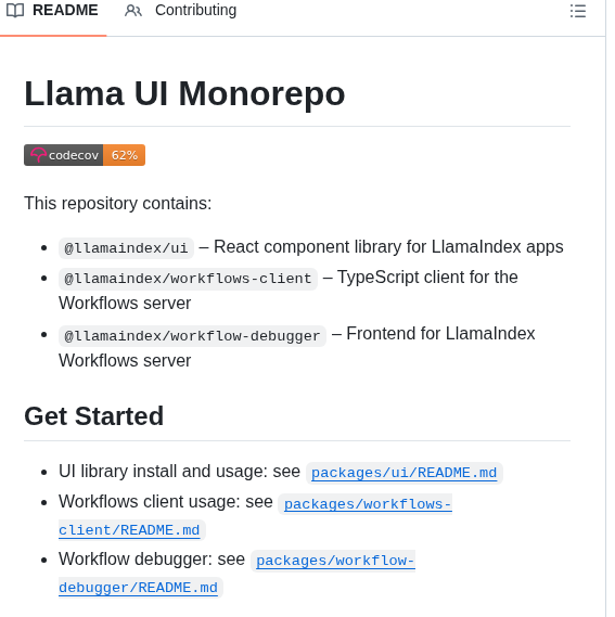 Run Llama Llama Ui screenshot