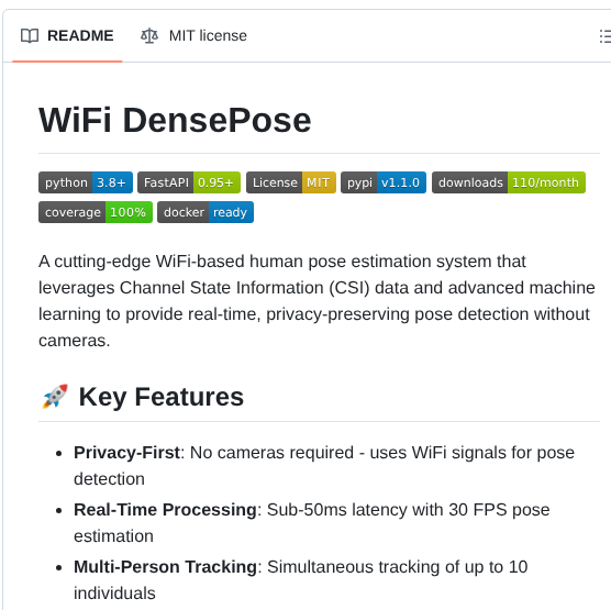 Ruvnet Wifi Densepose screenshot