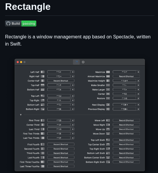Rxhanson Rectangle screenshot