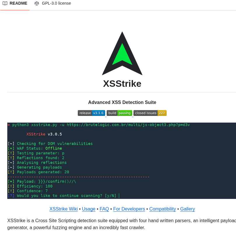 S0md3v Xsstrike screenshot