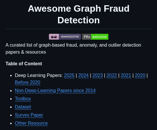 Safe Graph Graph Fraud Detection Papers screenshot