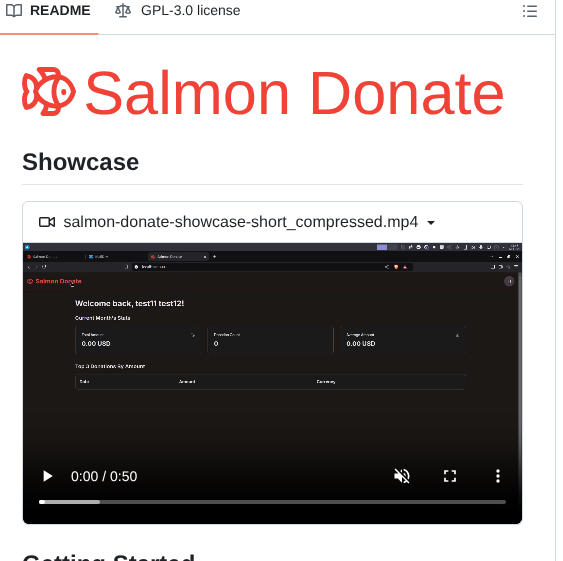 Salmon Donate Salmon Donate screenshot