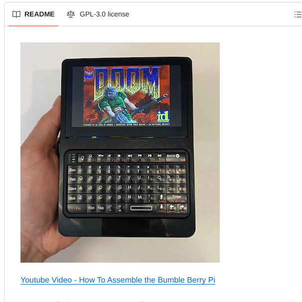 Samcervantes Bumble Berry Pi screenshot
