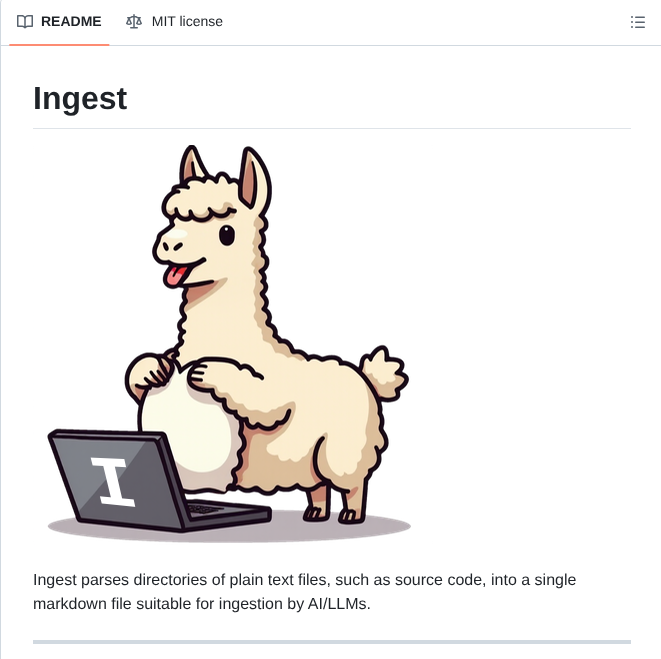 Sammcj Ingest screenshot