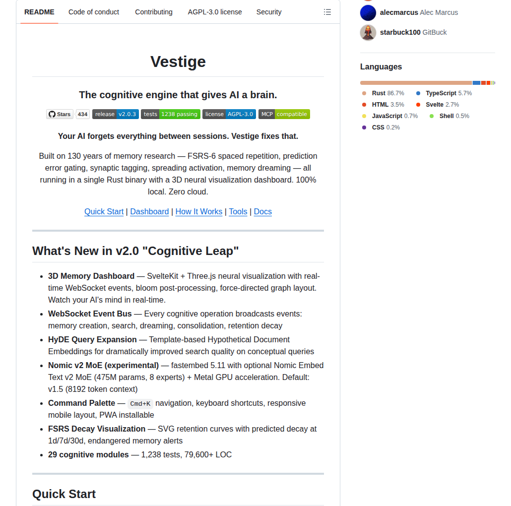 Samvallad33 Vestige screenshot
