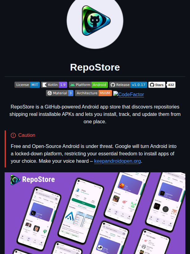 Samyak2403 Repostore screenshot