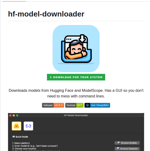 Samzong Hf Model Downloader screenshot