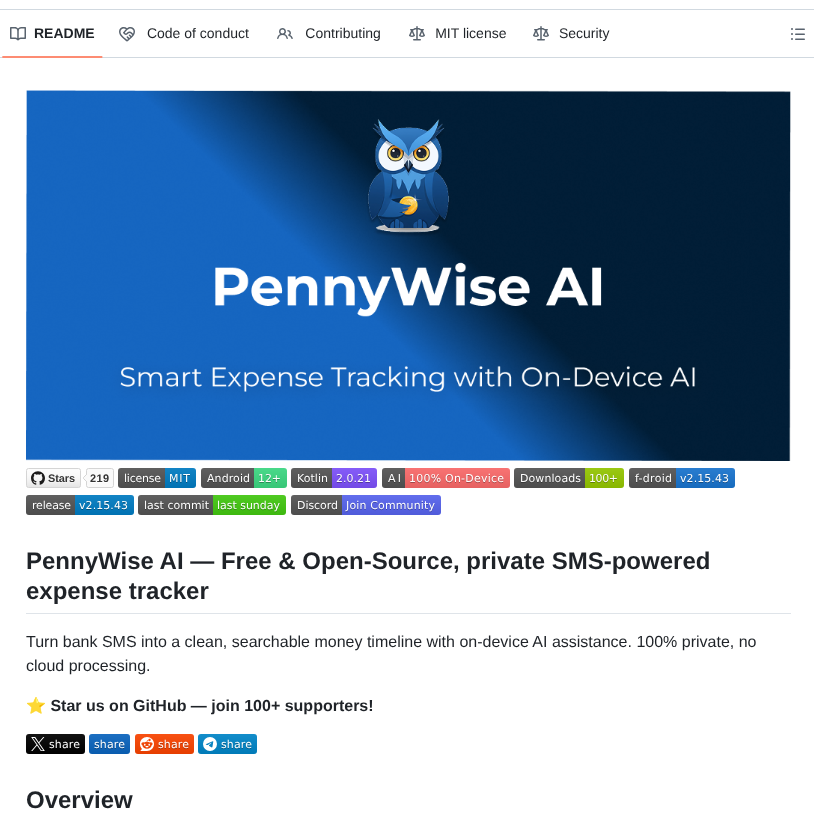 Sarim2000 Pennywiseai Tracker screenshot