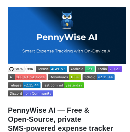 Sarim2000 Pennywiseai Tracker screenshot