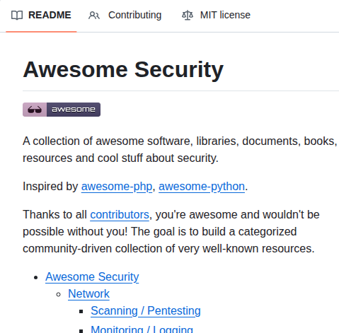 Sbilly Awesome Security screenshot