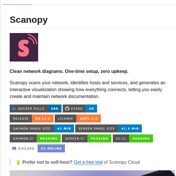 Scanopy Scanopy screenshot